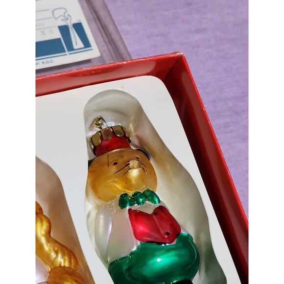 Vintage Light Cover Glass Ornaments - Picture 2 of 9